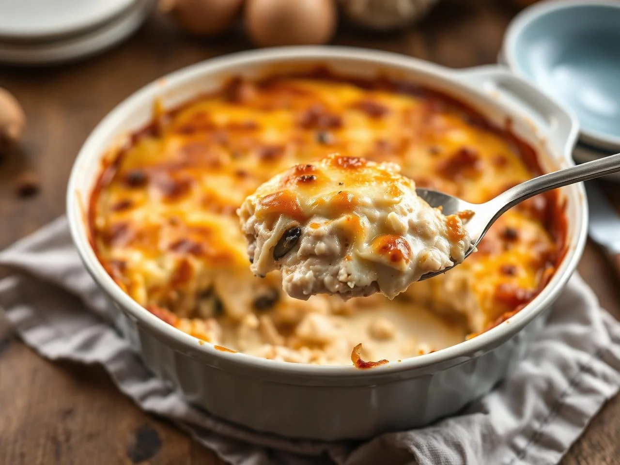 Chicken Cordon Bleu Casserole