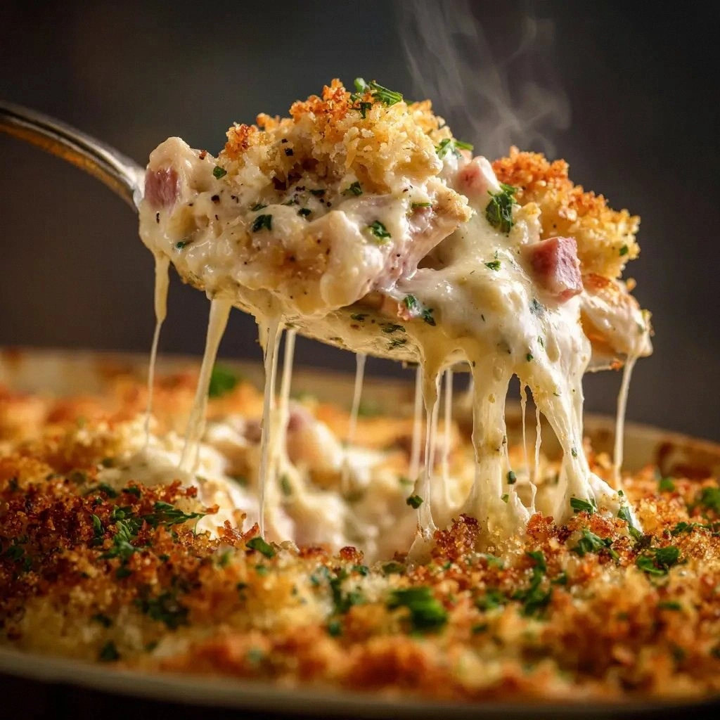 Chicken Cordon Bleu Casserole: