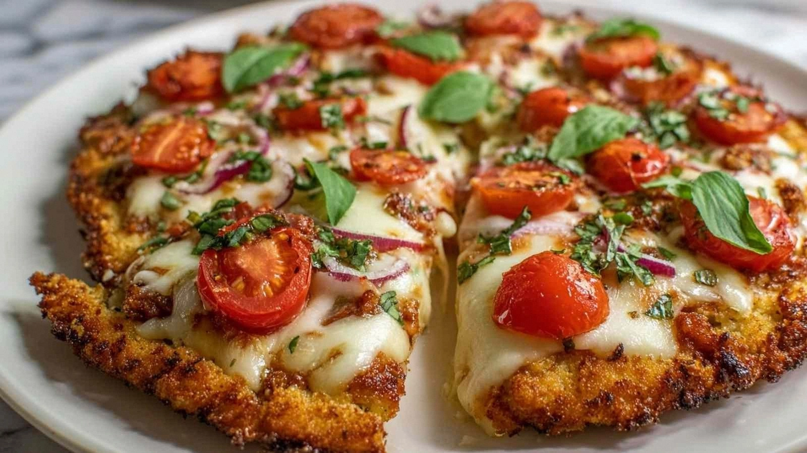 Chicken Crust Pizza
