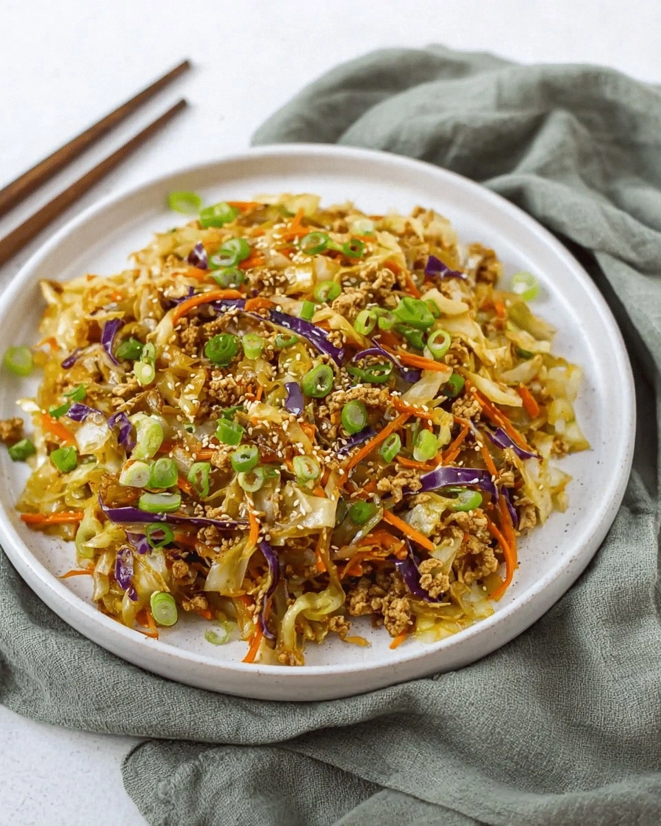 Chicken Egg Roll in a Bowl