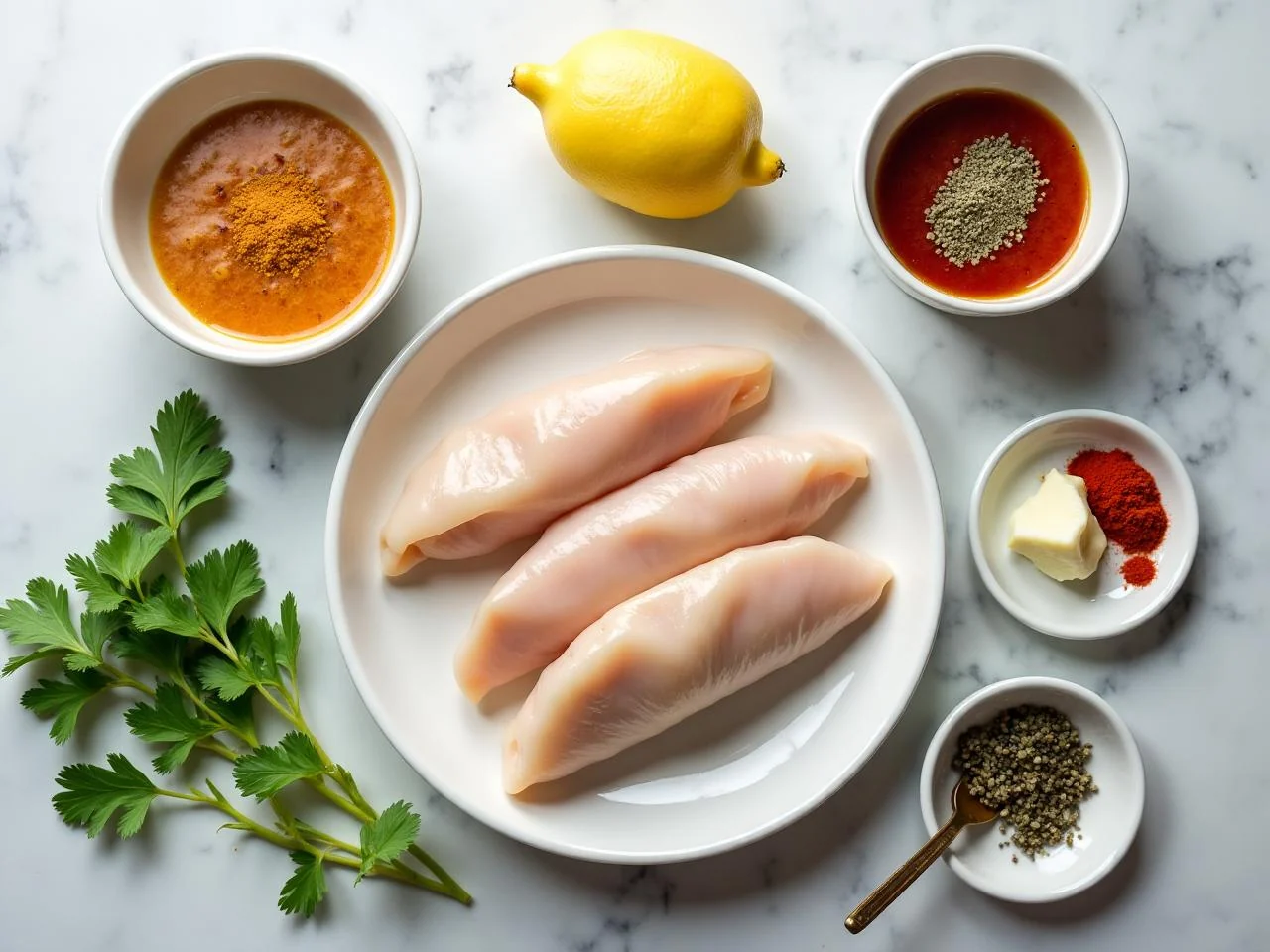 Ingredients for Chicken Empanadas