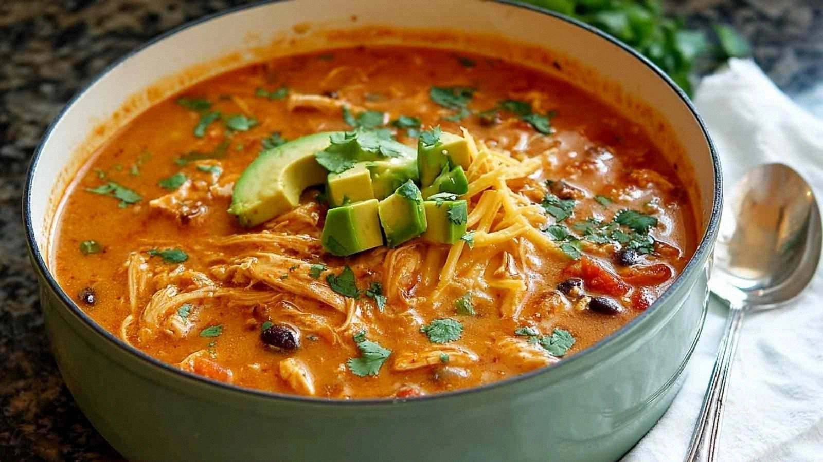 Chicken Enchilada Soup