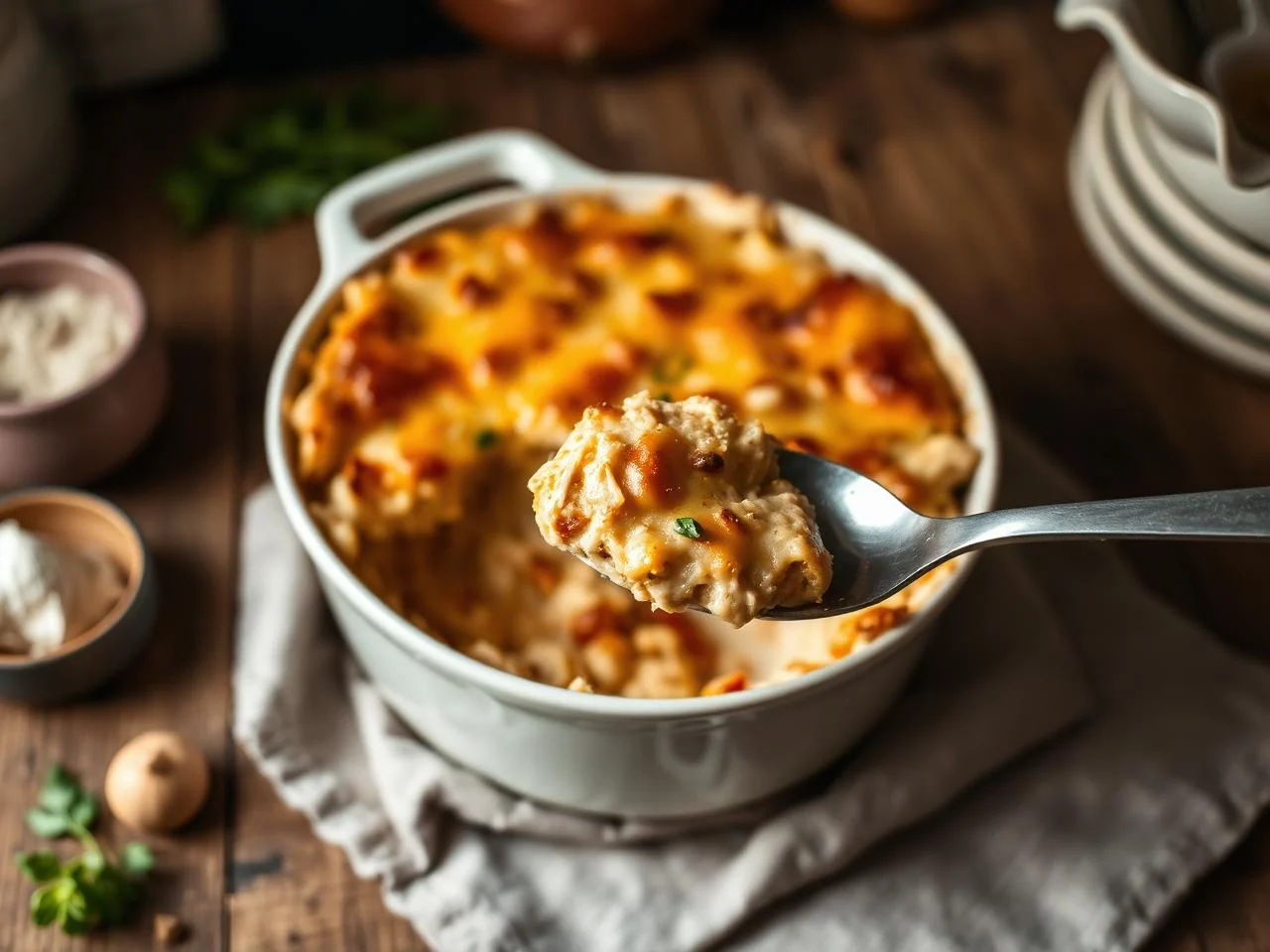 Chicken Fajita Casserole