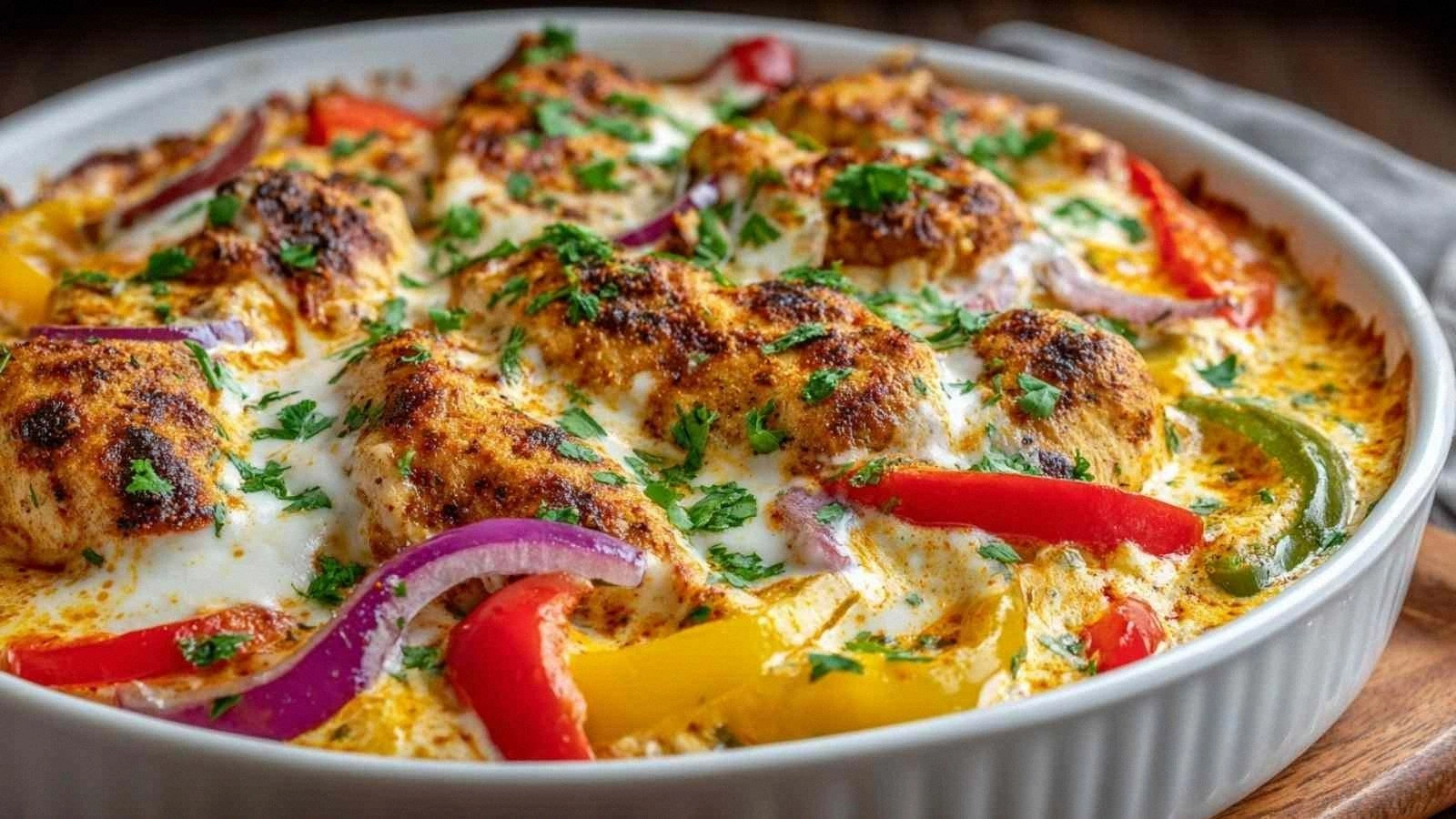 Chicken Fajita Cottage Cheese 