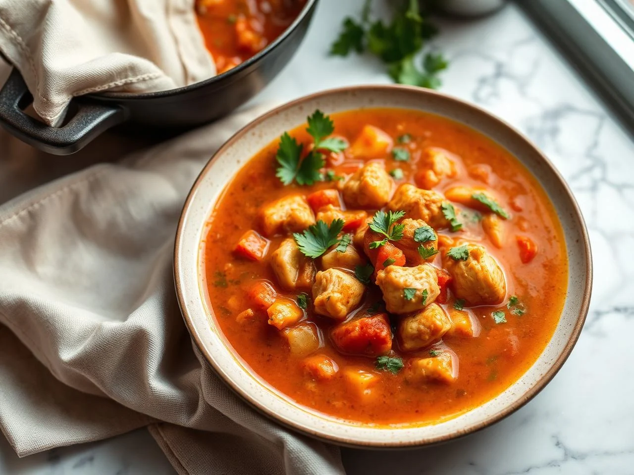 Chicken Fajita Soup