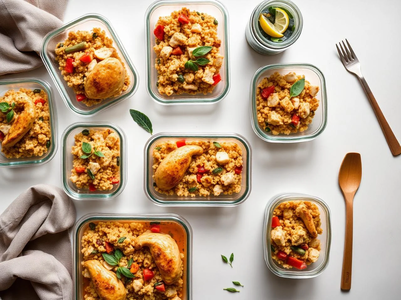 Chicken Feta Bake