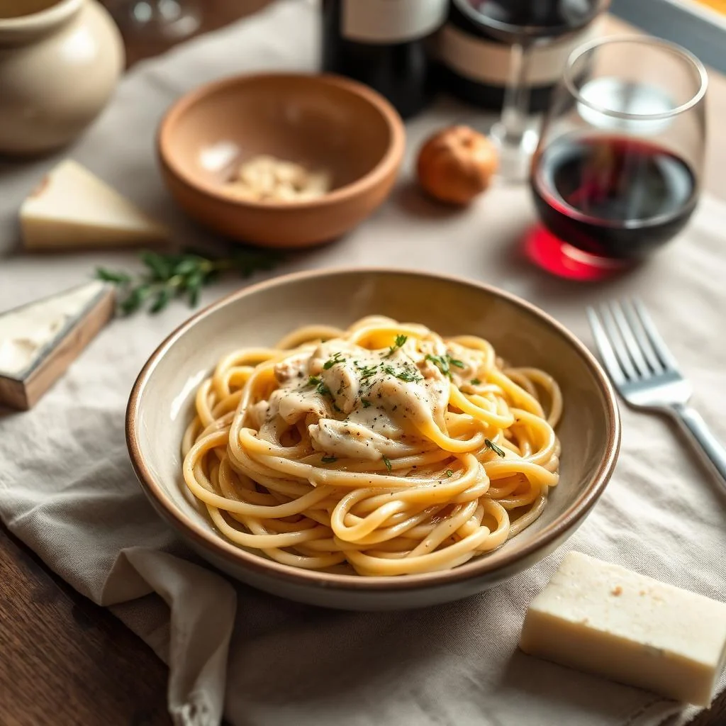 Chicken Fettuccine Alfredo