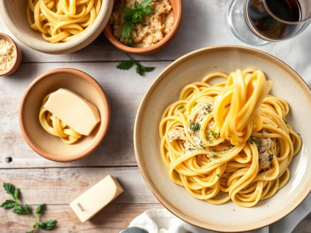 Chicken Fettuccine Alfredo