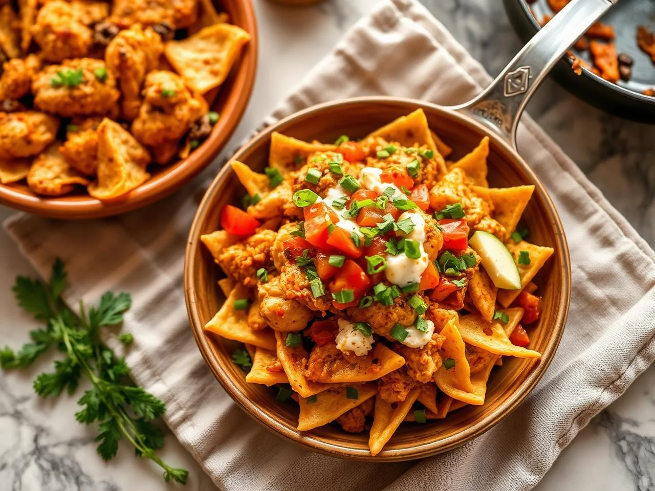 Chicken Nachos