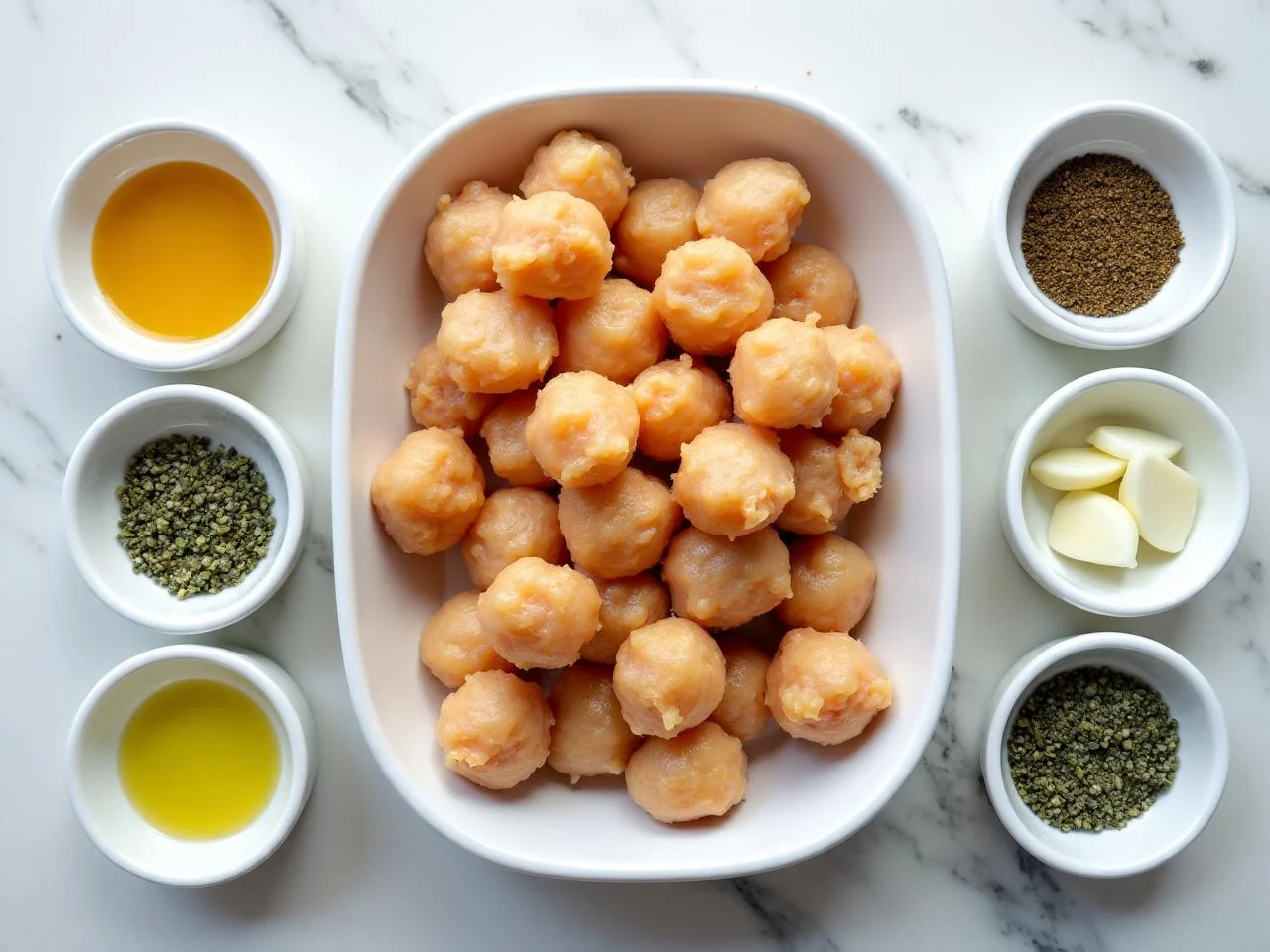 Ingredients for Chicken Nuggets