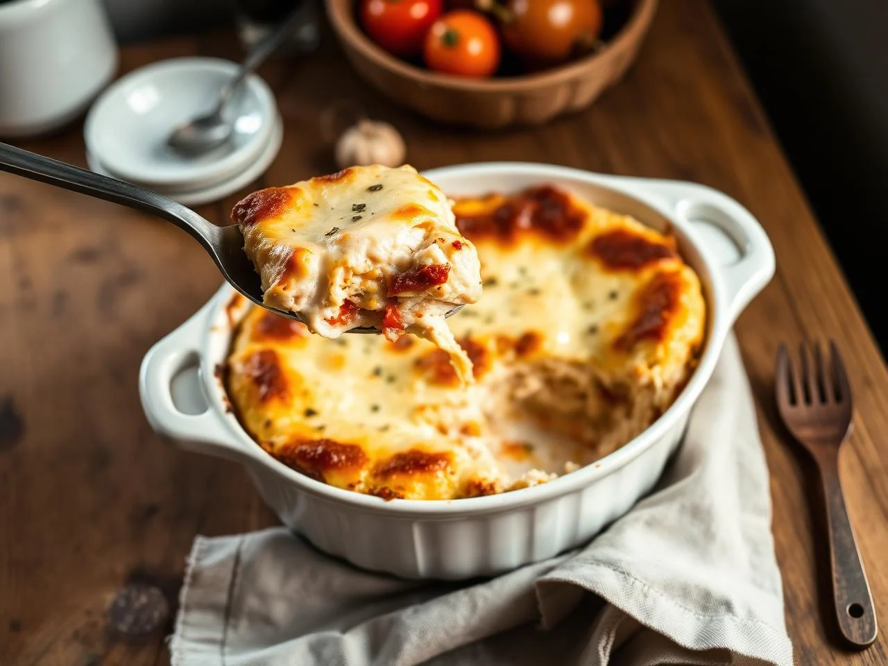 Chicken Parmesan Bake