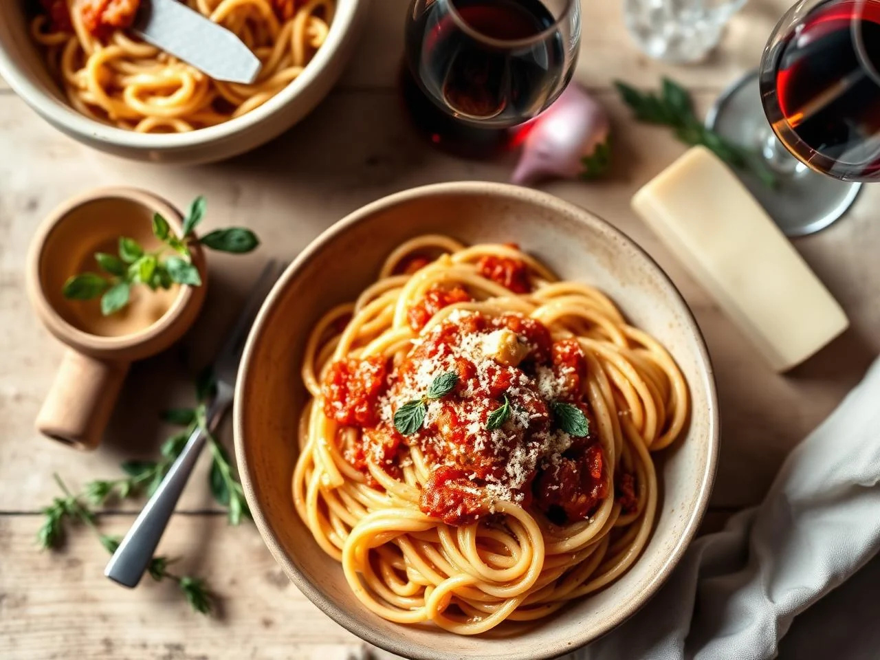 Chicken Parmesan Pasta