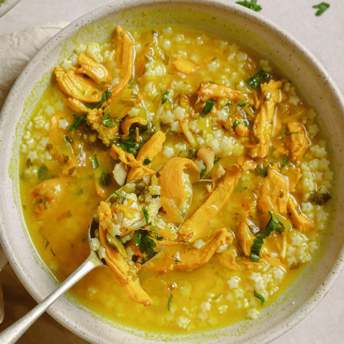 Chicken Pastina Soup