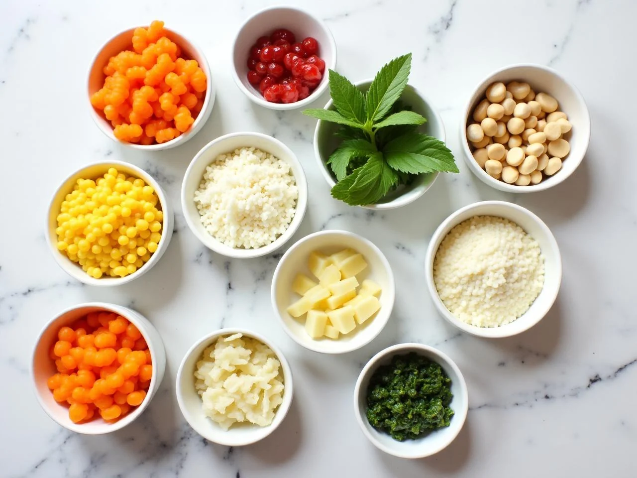 Ingredients for Chicken Pot Pie