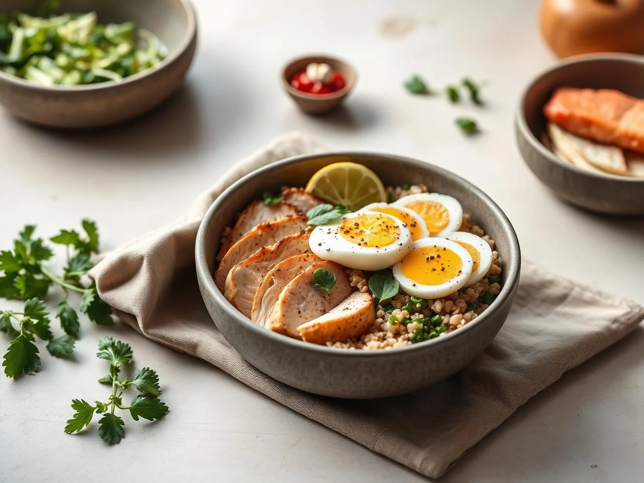 Chicken Quesadilla Bowl