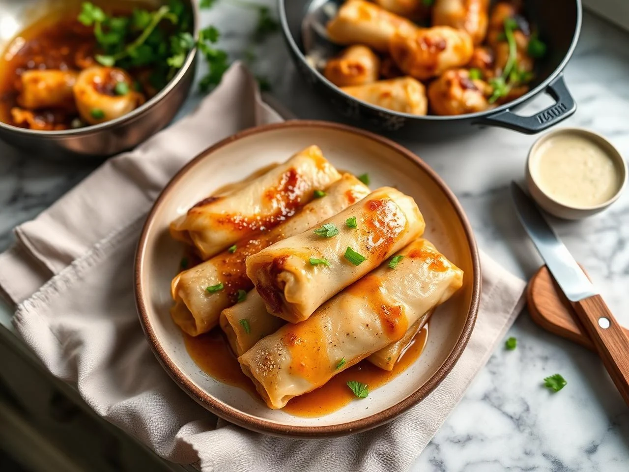 Chicken Spring Rolls