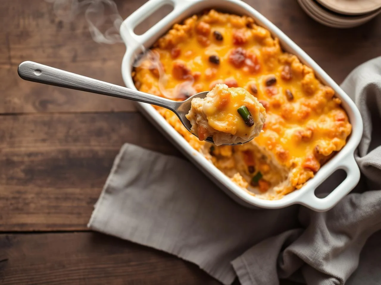 Chicken Taco Casserole