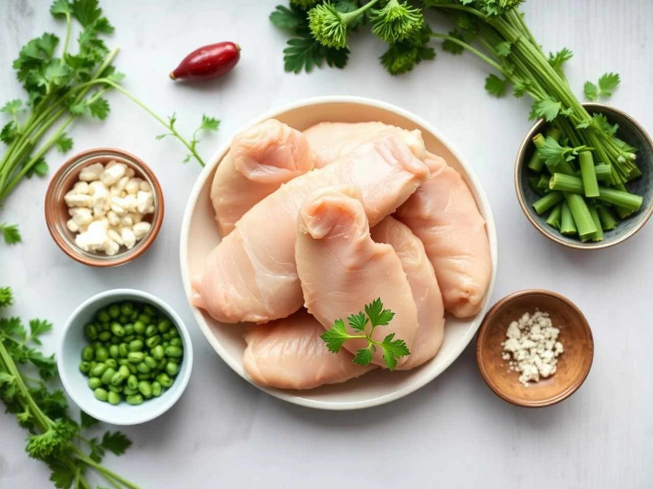 Ingredients for Chicken Tenders