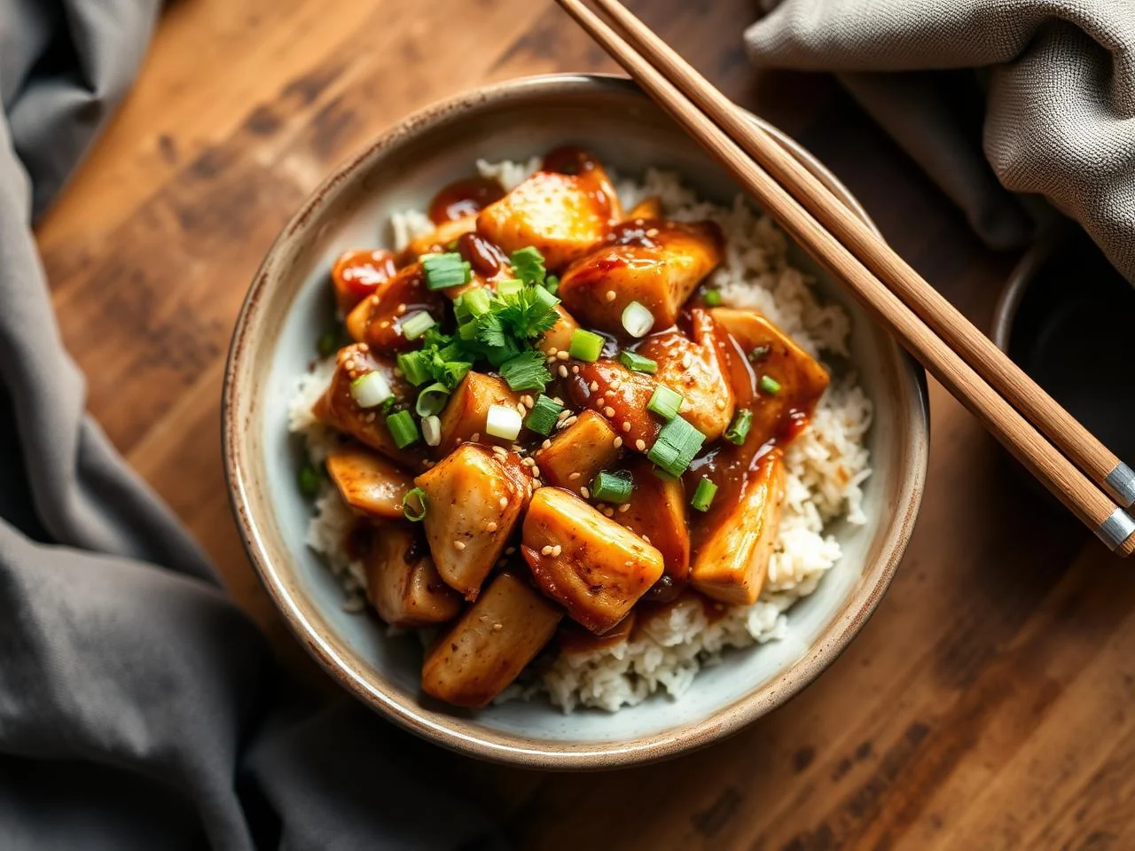 Chicken Teriyaki Donburi