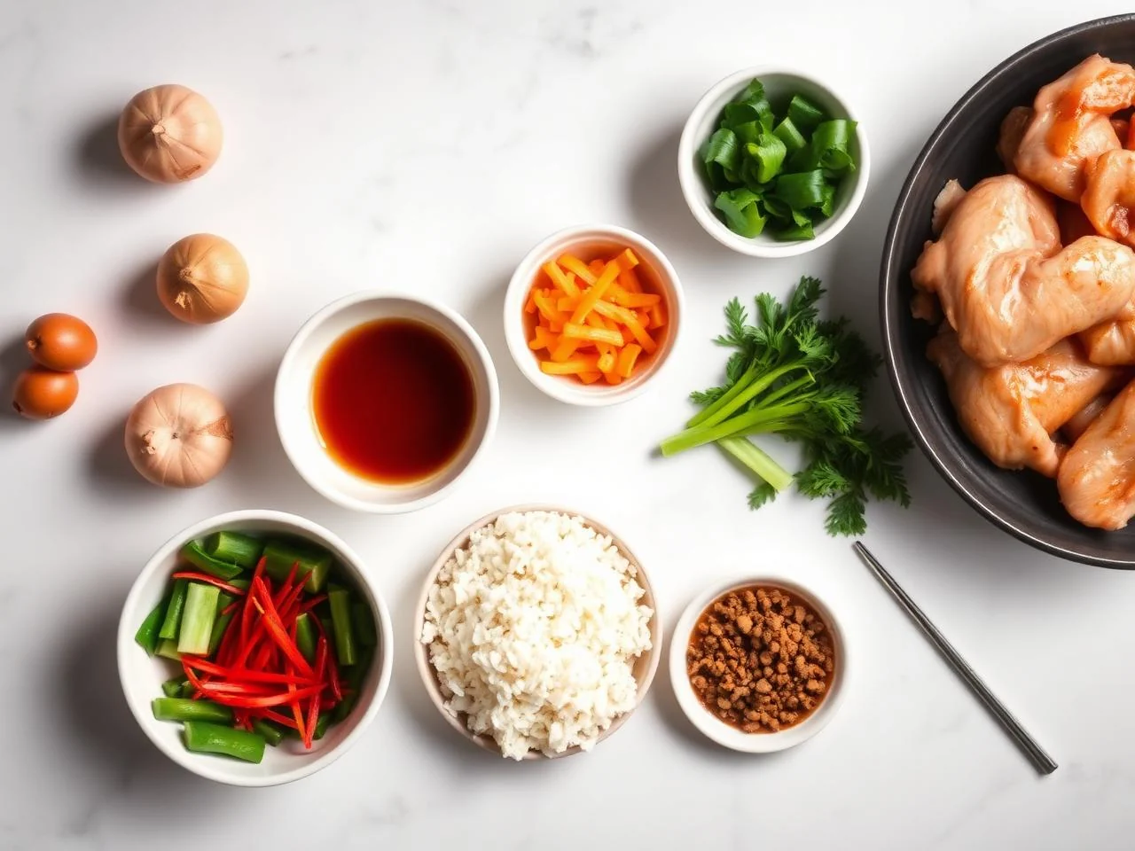 Ingredients for Chicken Teriyaki