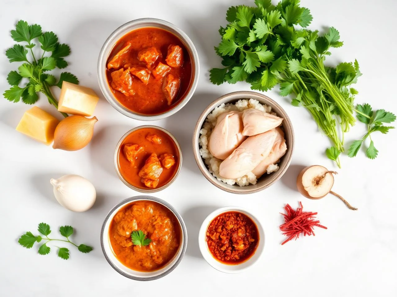 Ingredients for Chicken Tikka Masala