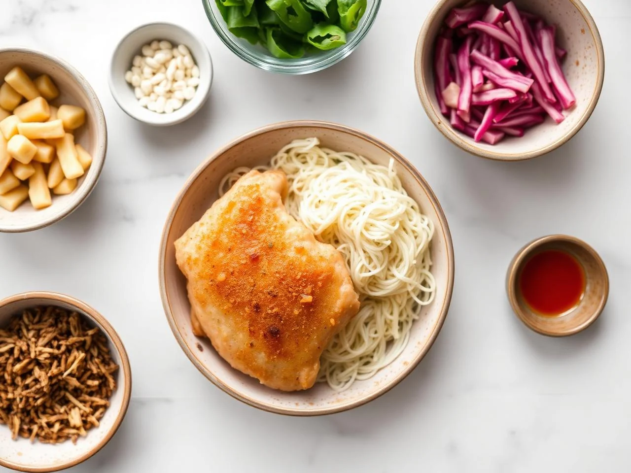 Ingredients for Chicken Tonkatsu