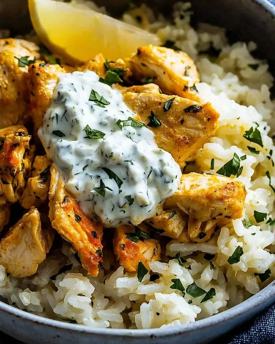 Chicken Tzatziki Rice Bake: A Flavorful One-Pan Delight!