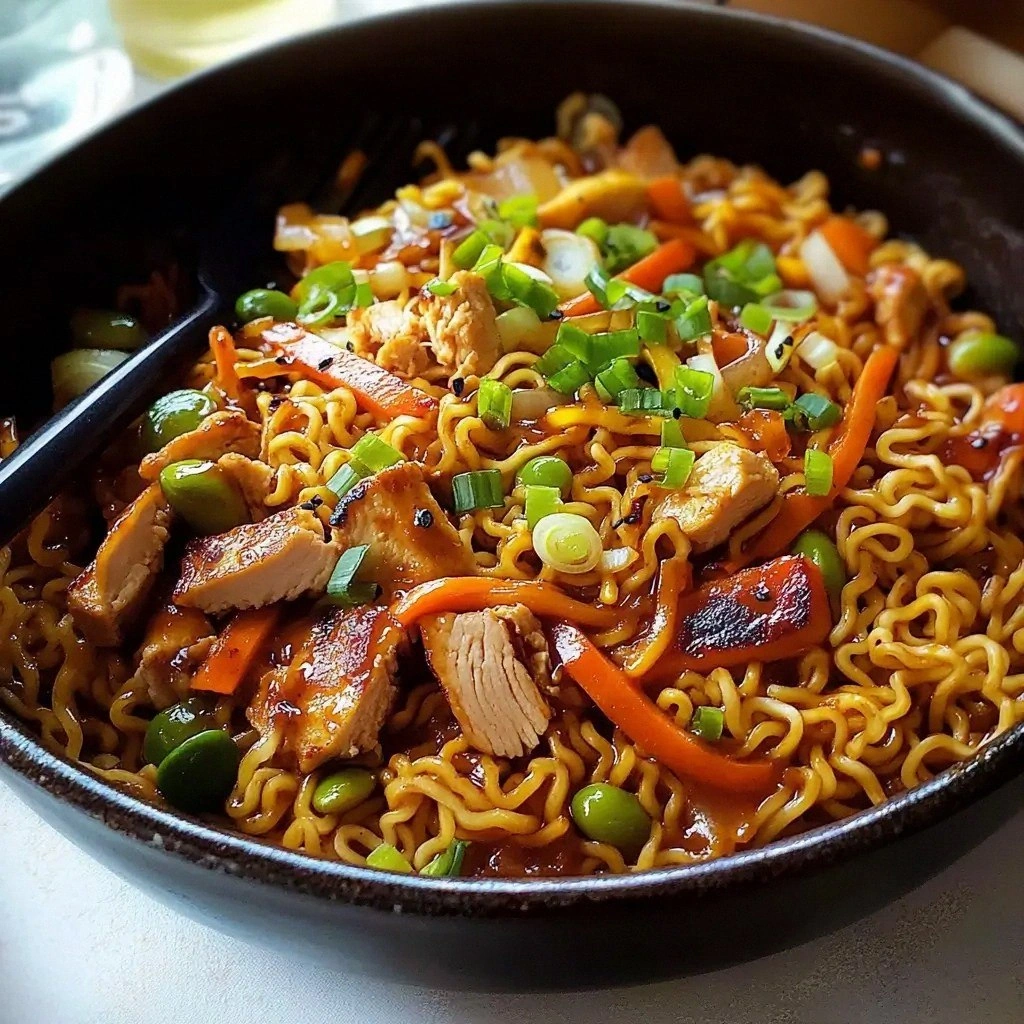 Chicken Vegetable Ramen Recipe