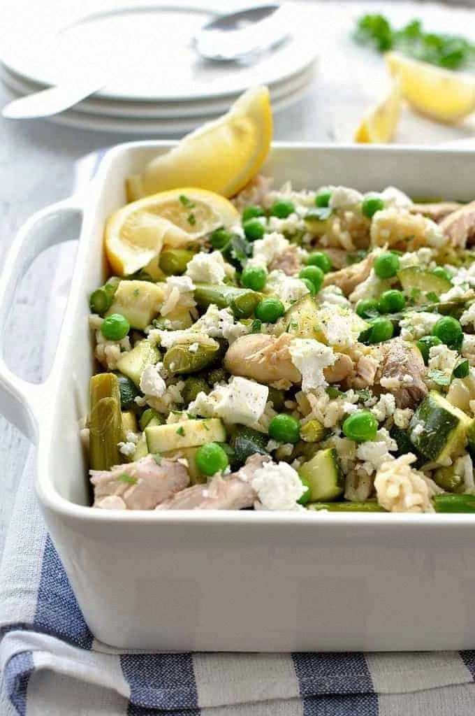 Chicken & Vegetable Rice (One 