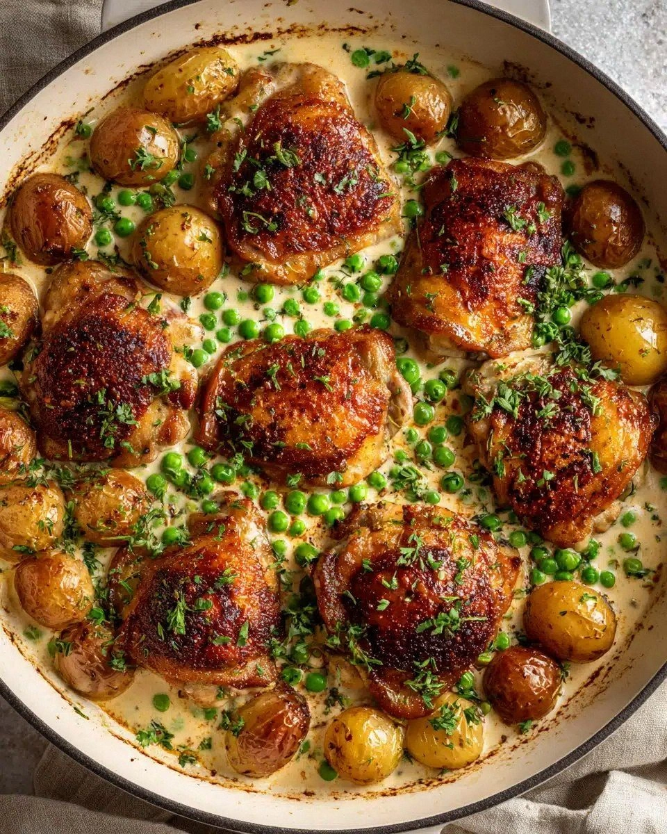 Chicken Vesuvio Recipe