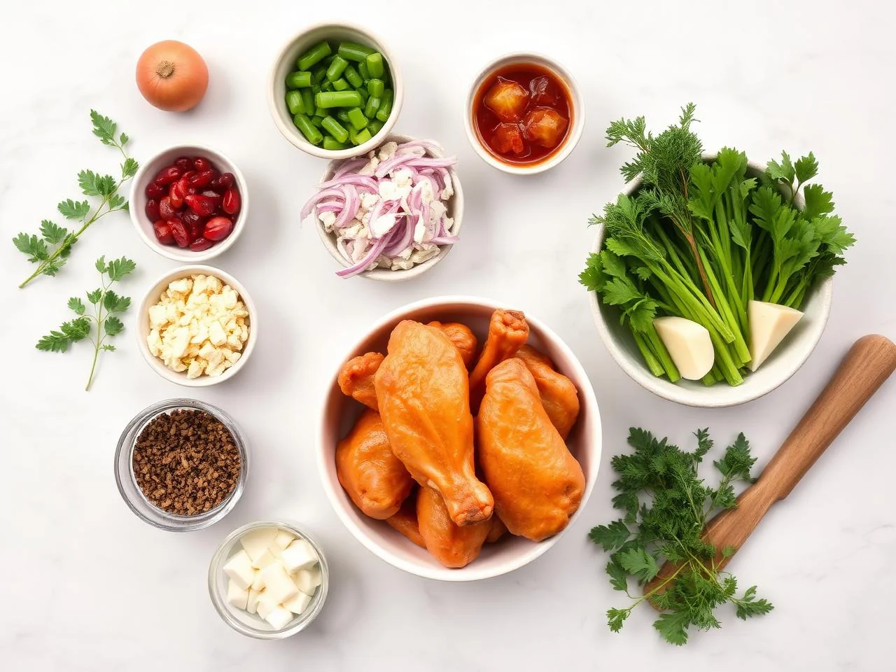 Ingredients for Chicken Wings