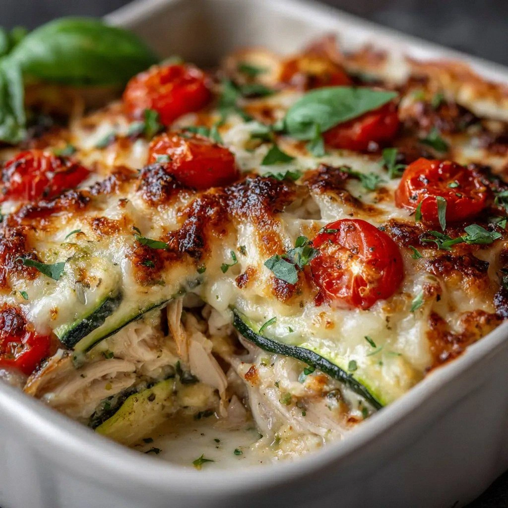 Chicken Zucchini Bake (The Eas
