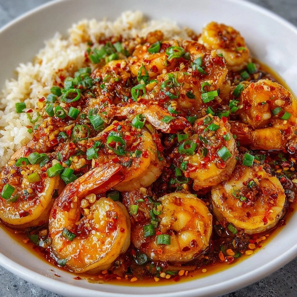 Chili Garlic Shrimp Bowl