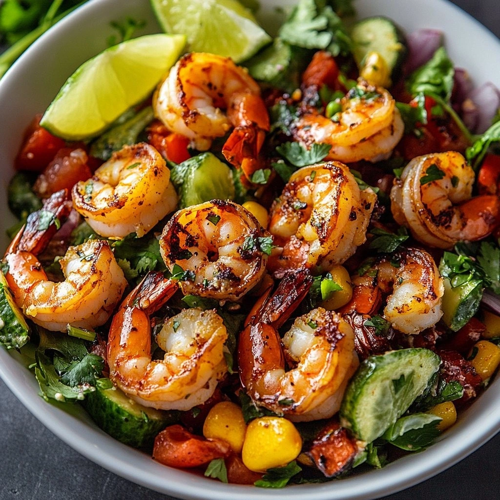 Chili Lime Shrimp Salad