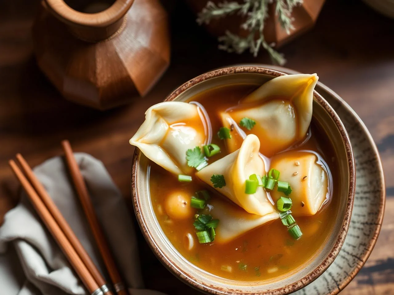 Chinese Wonton Soup