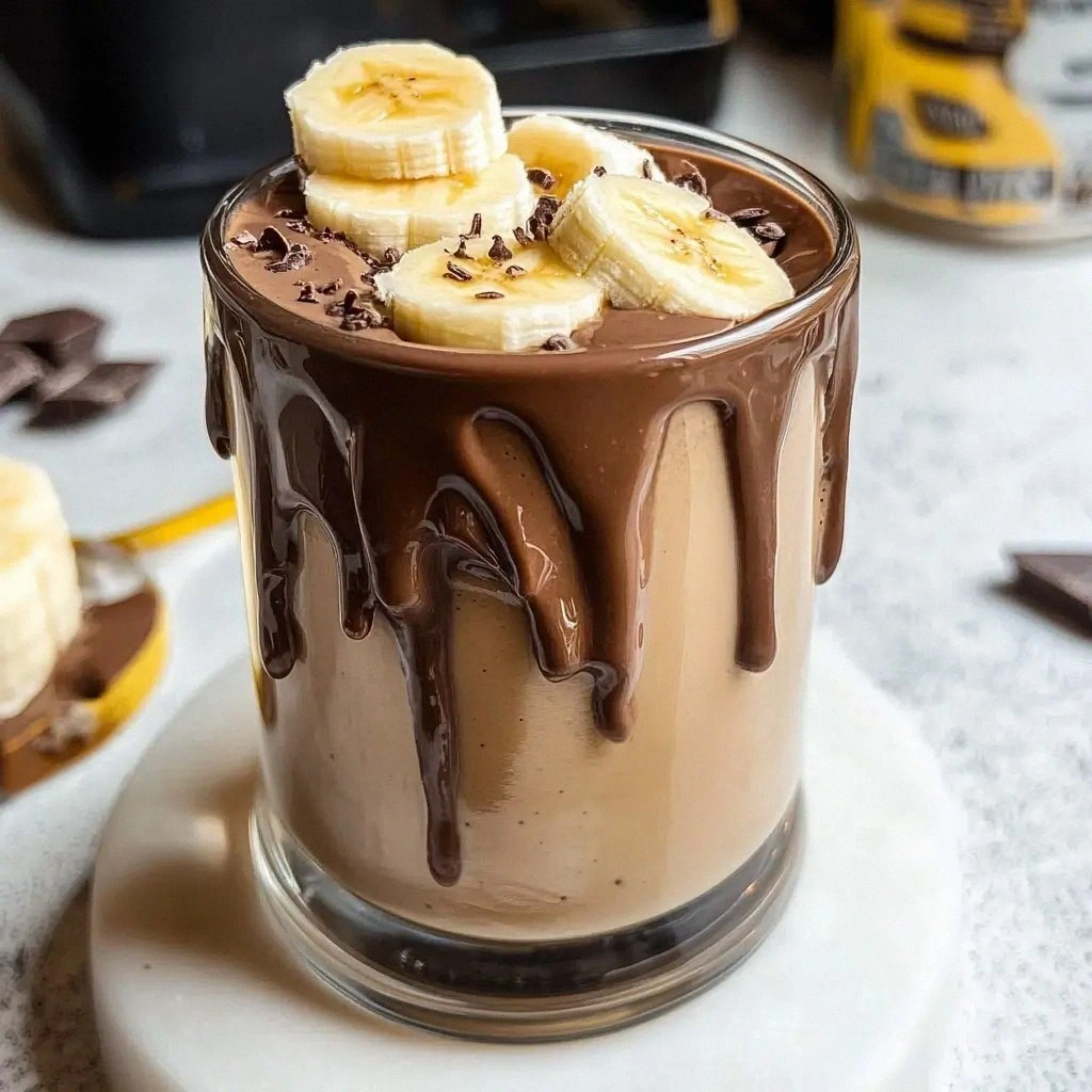 Chocolate Banana Protein Shake