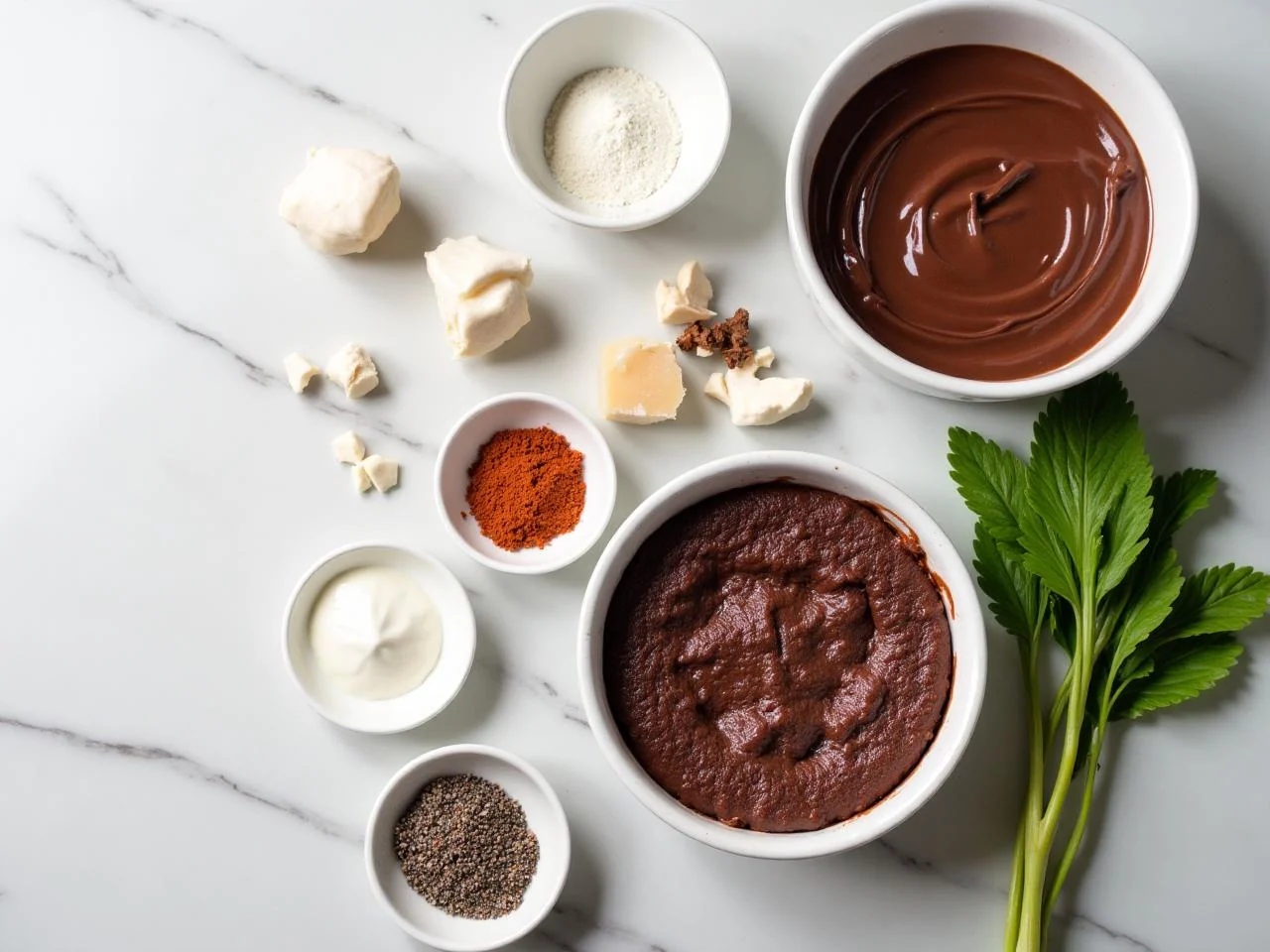Ingredients for Chocolate Cake