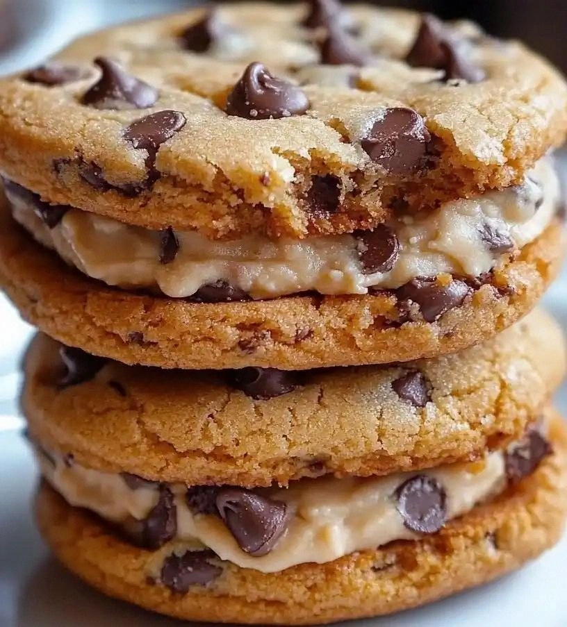 Chocolate Chip Cookie Sandwich