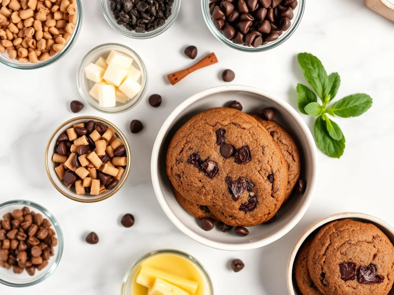 Ingredients for Chocolate Chip Cookies