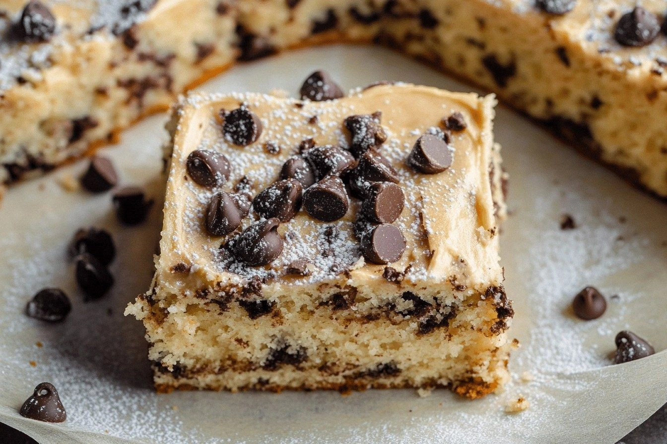 Chocolate Chip Sheet Cake Baki