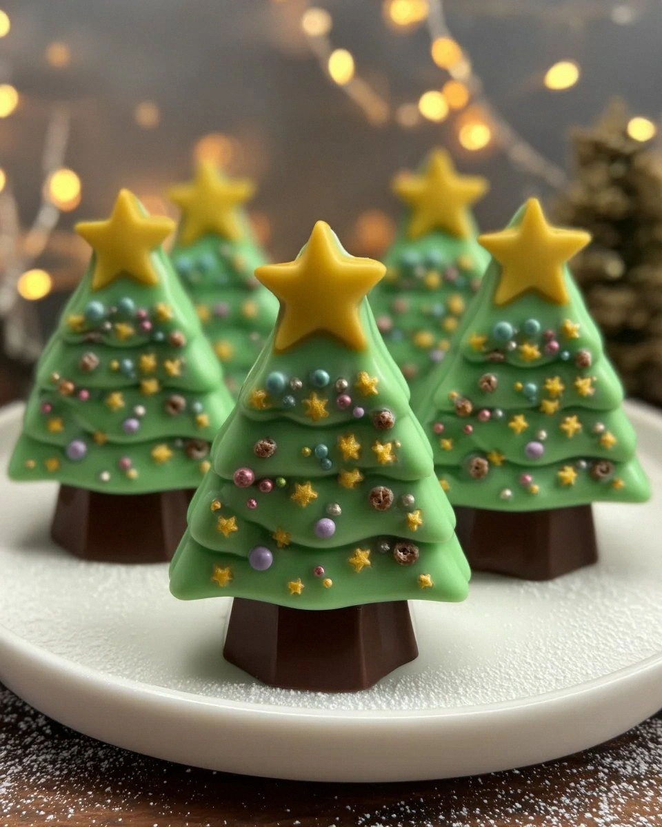 Chocolate Christmas trees