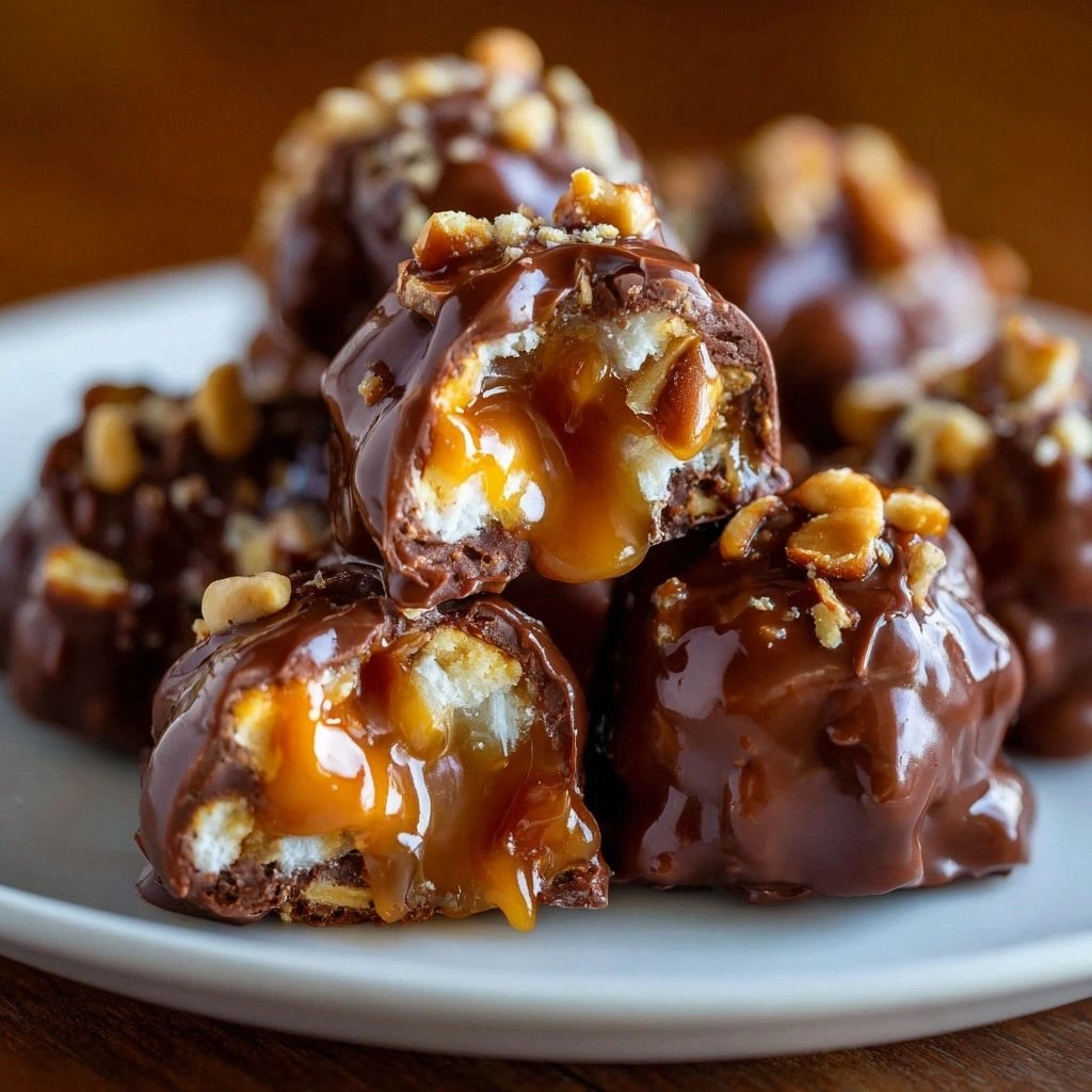 Chocolate-Covered Caramel Pean