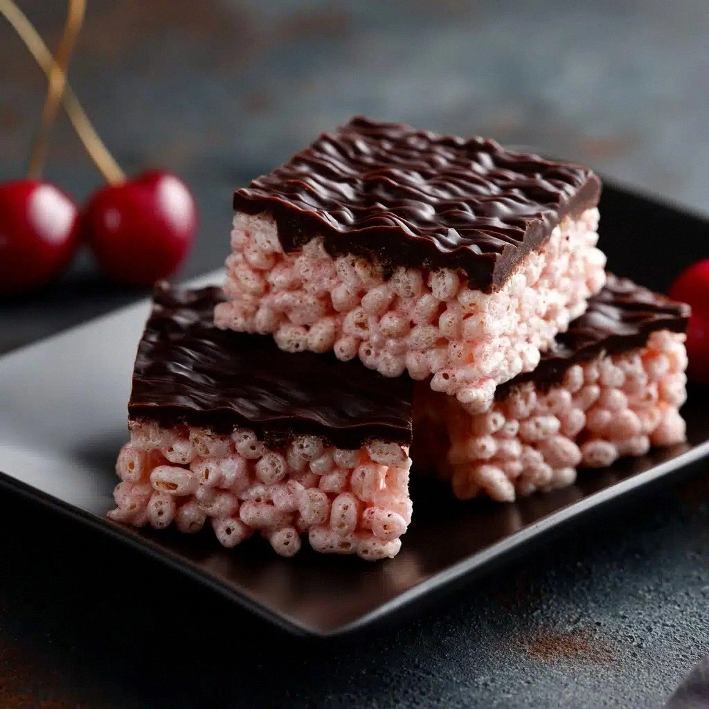 Chocolate Covered Cherry Rice