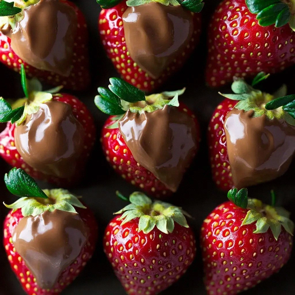 Chocolate-Dipped Strawberries