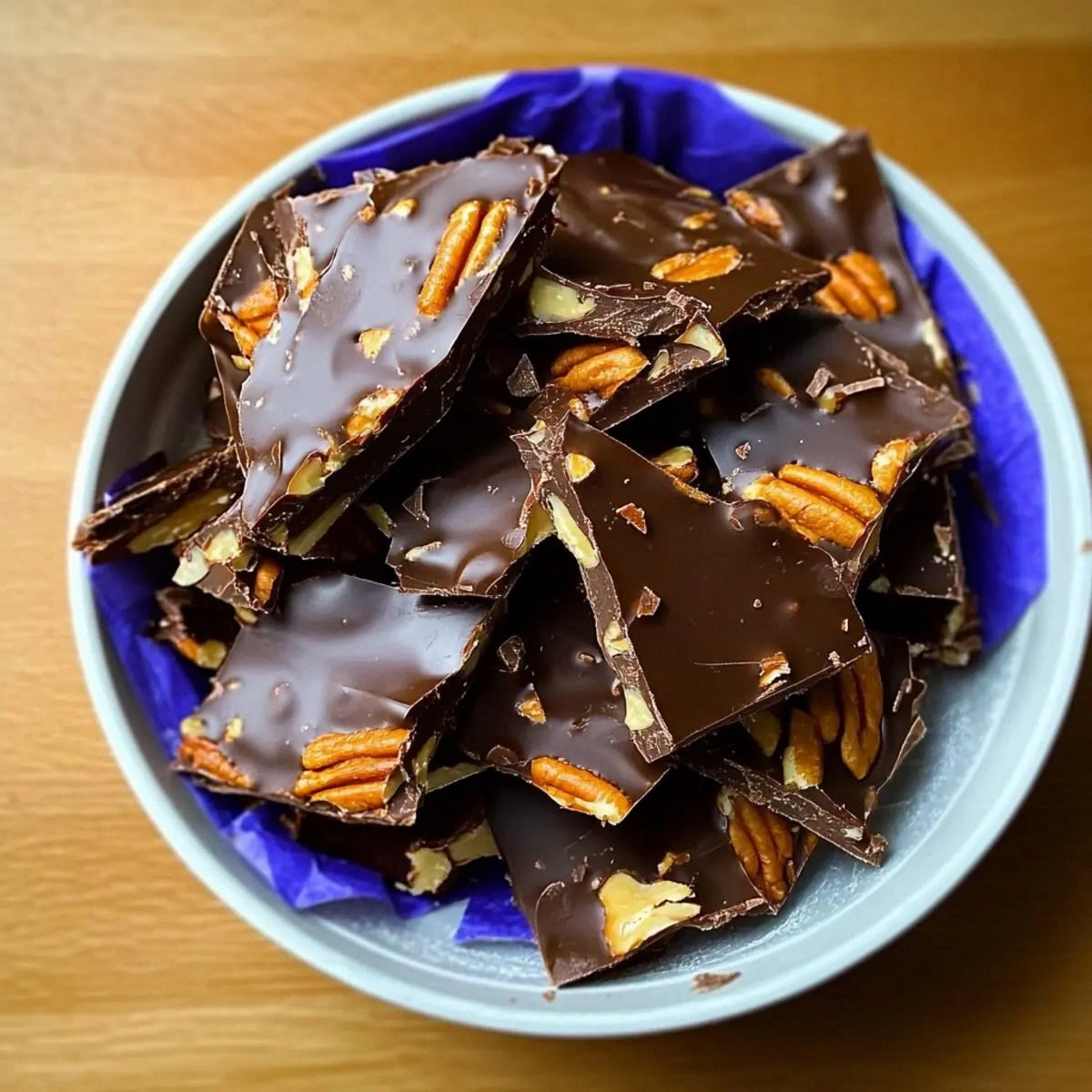 Chocolate Espresso Pecan Toffee: Indulgent Homemade Candy