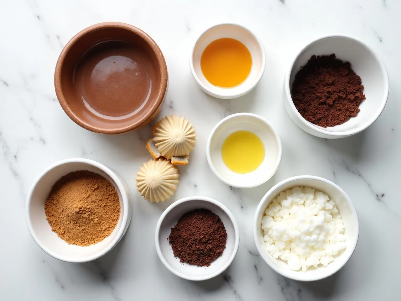 Ingredients for Chocolate Ice Cream