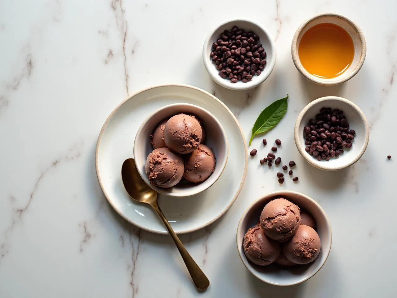 Ingredients for Chocolate Ice Cream