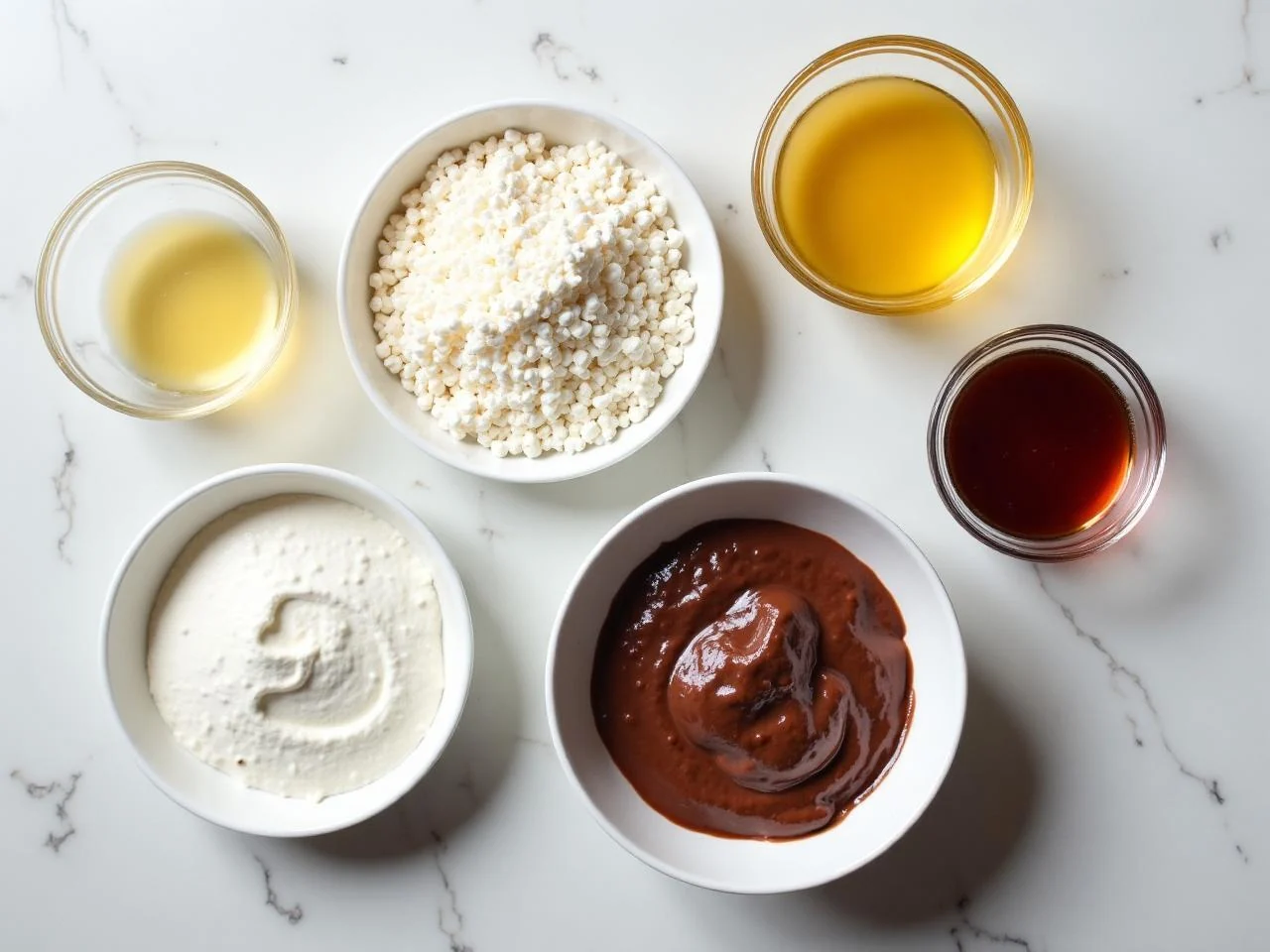 Ingredients for Chocolate Meringue Pie