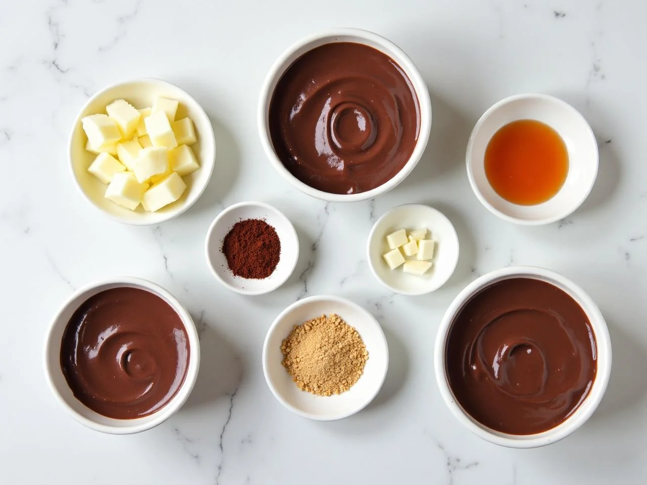 Ingredients for Chocolate Mousse