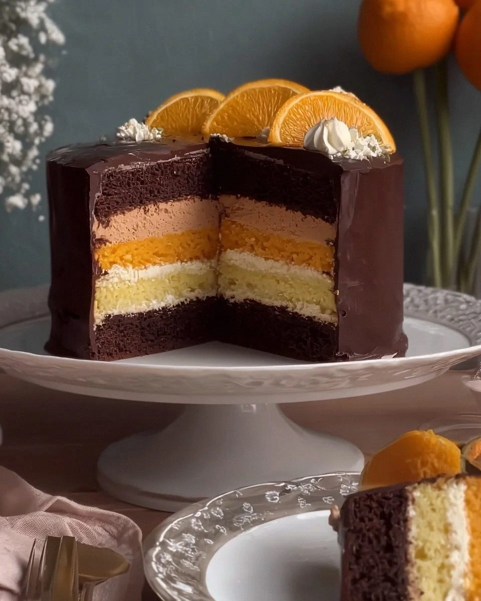 Chocolate & Orange Punchcake